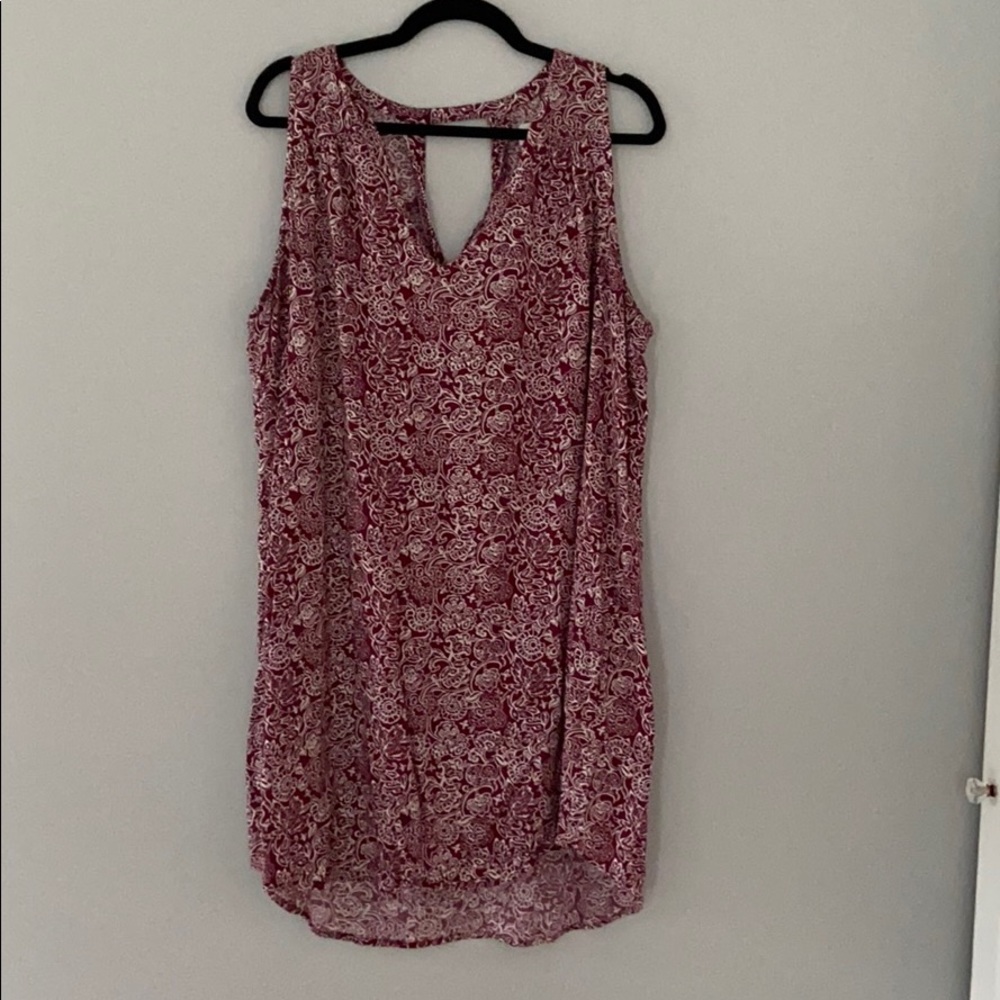 Maroon dress